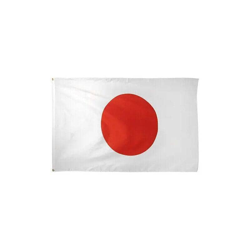 Japanese Flag, Heavy Duty Outdoor Use, 90 x 150 cm (3 ft x 5 ft) - view 2
