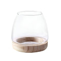 Japanese Style Glass Vase Fish Tank - Size M (Height 12.5 cm, Top Width 9 cm) - view 3