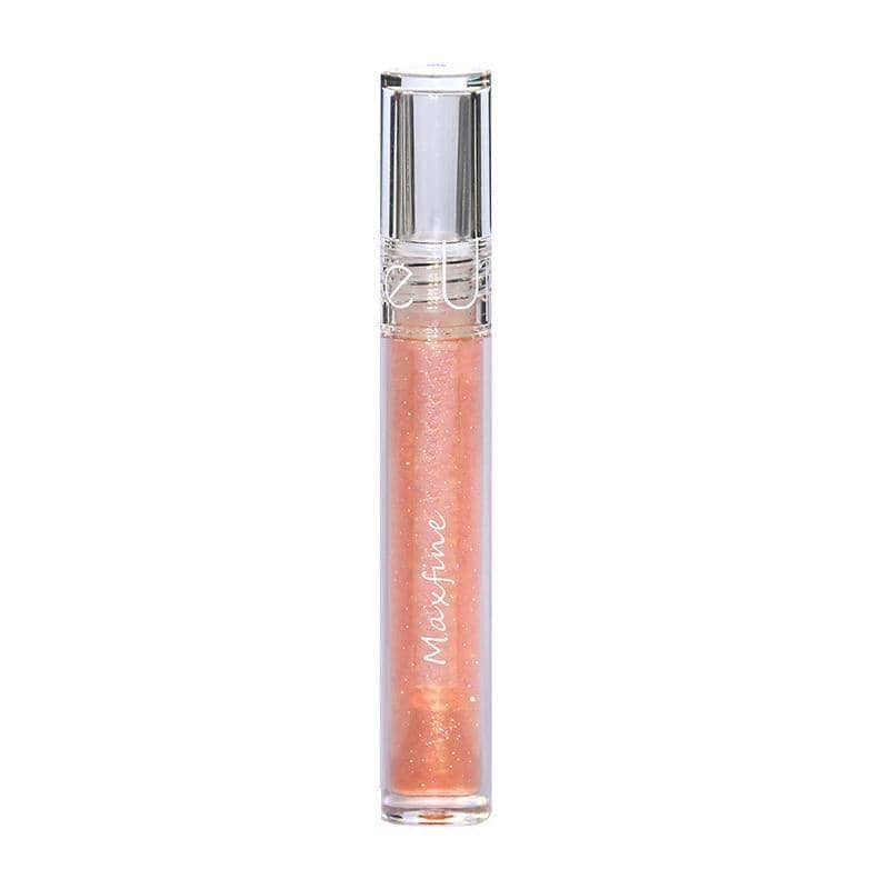 Jelly Glitter Lipstick Clear Lip Oil, Moisturising Waterproof Tinted Lip Gloss - Number 1