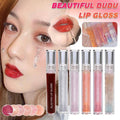 Jelly Glitter Lipstick Clear Lip Oil, Moisturising Waterproof Tinted Lip Gloss - Number 3 - view 2