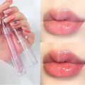 Jelly Glitter Lipstick Clear Lip Oil, Moisturising Waterproof Tinted Lip Gloss - Number 3 - view 4