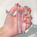 Jelly Glitter Lipstick Clear Lip Oil, Moisturising Waterproof Tinted Lip Gloss - Number 4 - view 5