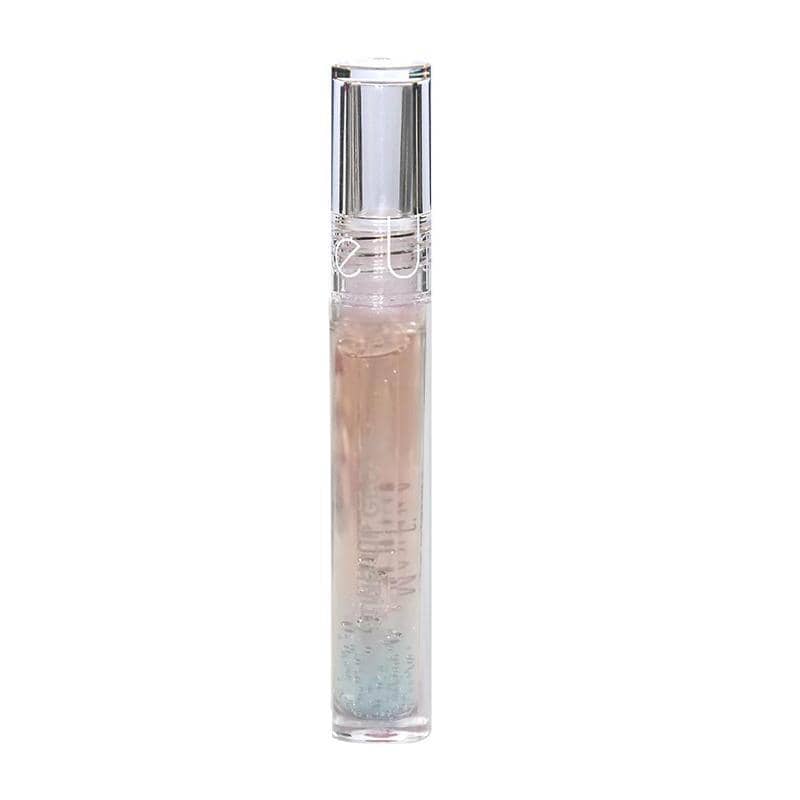 Jelly Glitter Lipstick Clear Lip Oil, Moisturising Waterproof Tinted Lip Gloss - Number 5