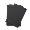 Jewellery Display Cards, 9 x 6 cm, Pack of 40 - Black