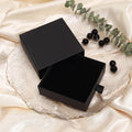 Jewellery Gift Box, Cardboard Drawer, 9 x 9 x 3 cm - White - view 4
