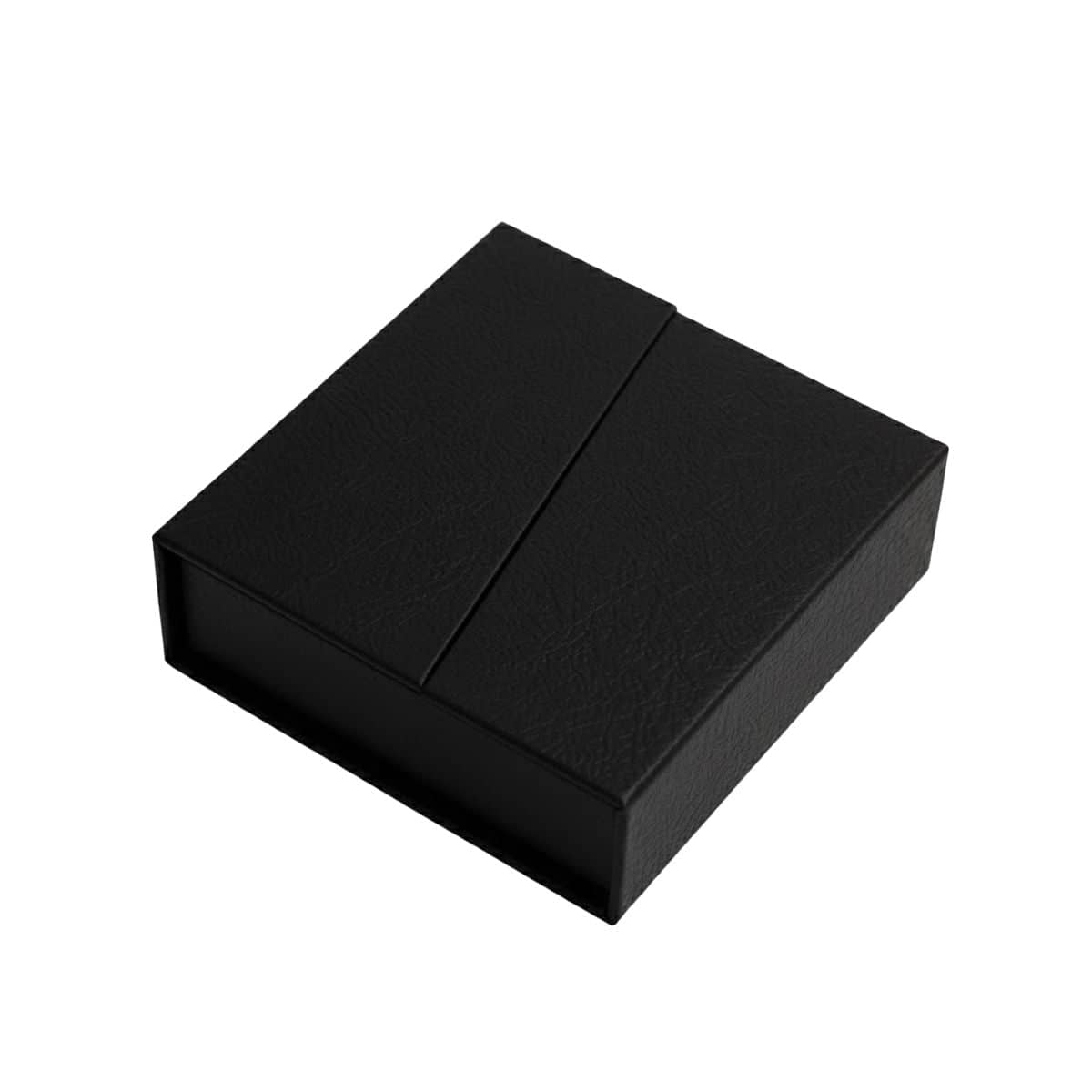 Jewellery Gift Boxes with Insert, Pack of 5 - Black, 11.5 x 11.5 x 4.5 cm