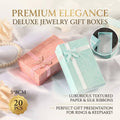 Jewellery Gift Boxes with Ribbon Bow, Pack of 20 - Pink, 5 x 8 cm - view 2