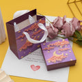 Jewellery Gift Boxes, Set of 20 - Purple Moon and Stars Print, 9 x 9 x 3 cm - view 5