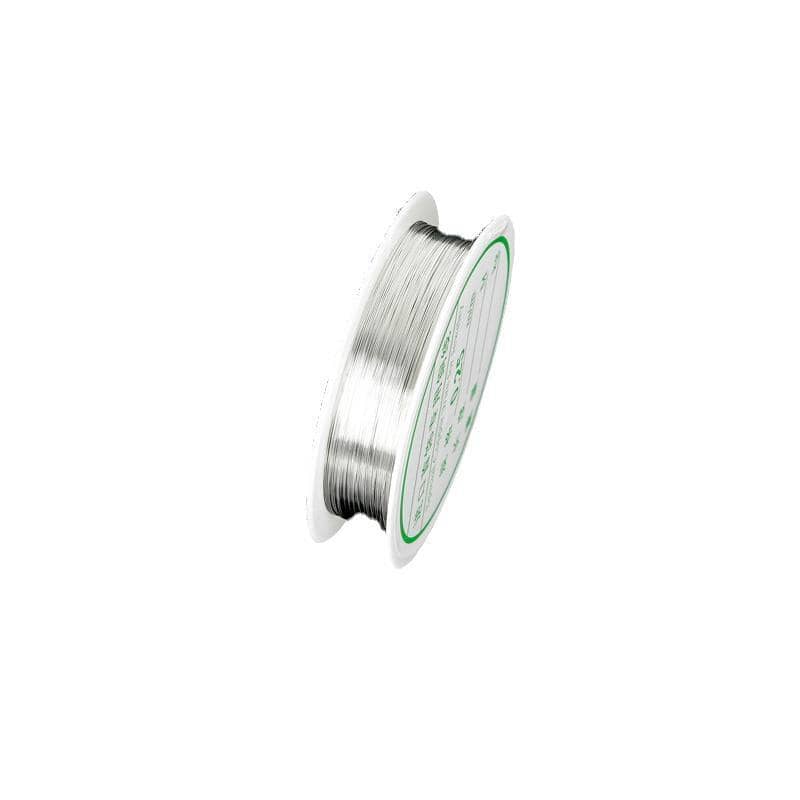 Jewellery Making Beading Wire, 2 Rolls - Silver