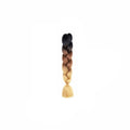 Jumbo Braiding Hair Extensions - Black, Brown and Blonde Ombre