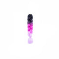 Jumbo Braiding Hair Extensions - Black, Pink and Lilac Ombre