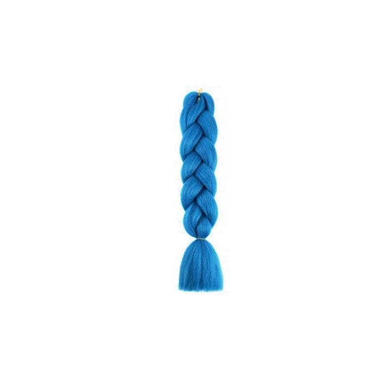Jumbo Braiding Hair Extensions - Blue