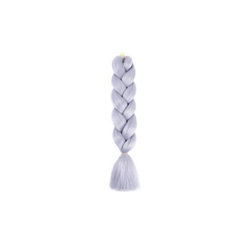 Jumbo Braiding Hair Extensions - Light Grey