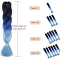 Jumbo Braiding Hair Extensions - Reddish Brown - view 5