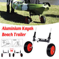 Kayak Beach Trailer with Adjustable 30-48 cm Width and Aluminium Frame