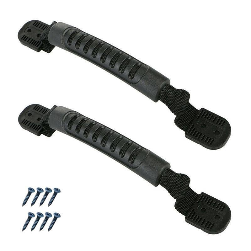 Kayak Canoe Side Mount Carry Handle with Webbing Grip - Pack of 2