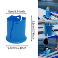 Kayak Drink Holder, Anti Tipping Surfboard Cup Holder, Pack of 2, Blue - view 3