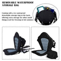 Kayak Seat Cushion with Detachable Backrest and Storage Bag - view 4
