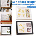 Keepsake DIY Handprint and Footprint Photo Frame Kit for Pets or Memories - Black - view 2