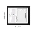 Keepsake DIY Handprint and Footprint Photo Frame Kit for Pets or Memories - Black - view 4
