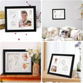 Keepsake DIY Handprint and Footprint Photo Frame Kit for Pets or Memories - Black - view 5
