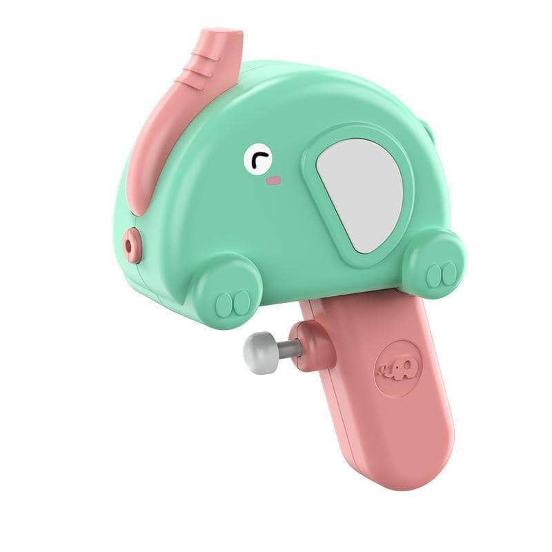 Kids Animal Water Blaster Squirt Pistol Toy - Mint Green Elephant