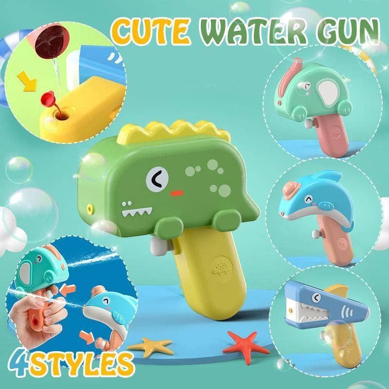 Kids Animal Water Blaster Squirt Pistol Toy - Mint Green Elephant - view 2