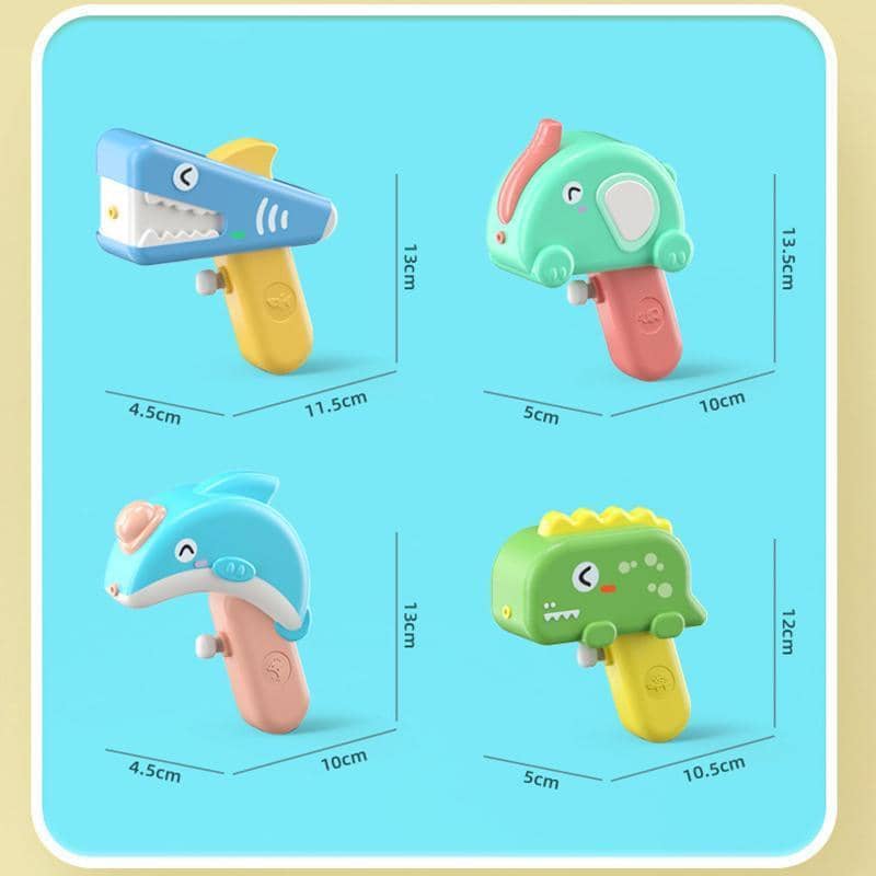 Kids Animal Water Blaster Squirt Pistol Toy - Mint Green Elephant - view 4