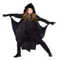 Kids Bat Costume Halloween Animal Outfit with Hood, Gloves and Wings - Size XL (Bust 84 cm) - view 5