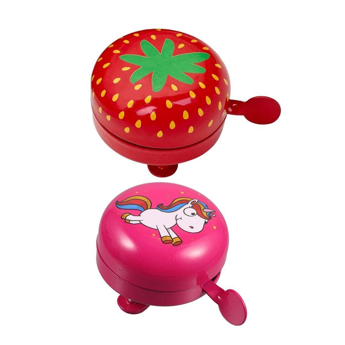 Kids Bicycle Bell, Handlebar Mount - Red, 58 mm - view 3