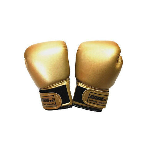 Kids Boxing Sparring Gloves for Training and MMA - Gold