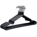Kids Clothes Hangers, Stainless Steel, 10 Pack - Black