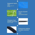 Kids Portable Foldable Soccer Goal for Backyard Play, 120 x 80 cm - view 5