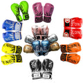 Kids PU Boxing Training Gloves for Ages 3-12 - Red, 1 Pair (2 Gloves) - view 3
