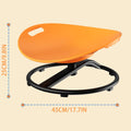 Kids Round Rotating Swivel Seat Balance Training Toy - Orange - view 3