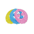 Kids Shampoo Shield Bath Cap with Ear Covers - Blue - view 3