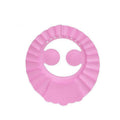 Kids Shampoo Shield Bath Cap with Ear Covers - Pink