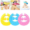 Kids Shampoo Shield Bath Cap with Ear Covers - Pink - view 4