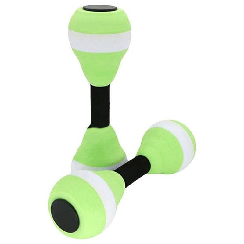 Kids Swimming Buoyancy Dumbbells, Set of 2 - Green