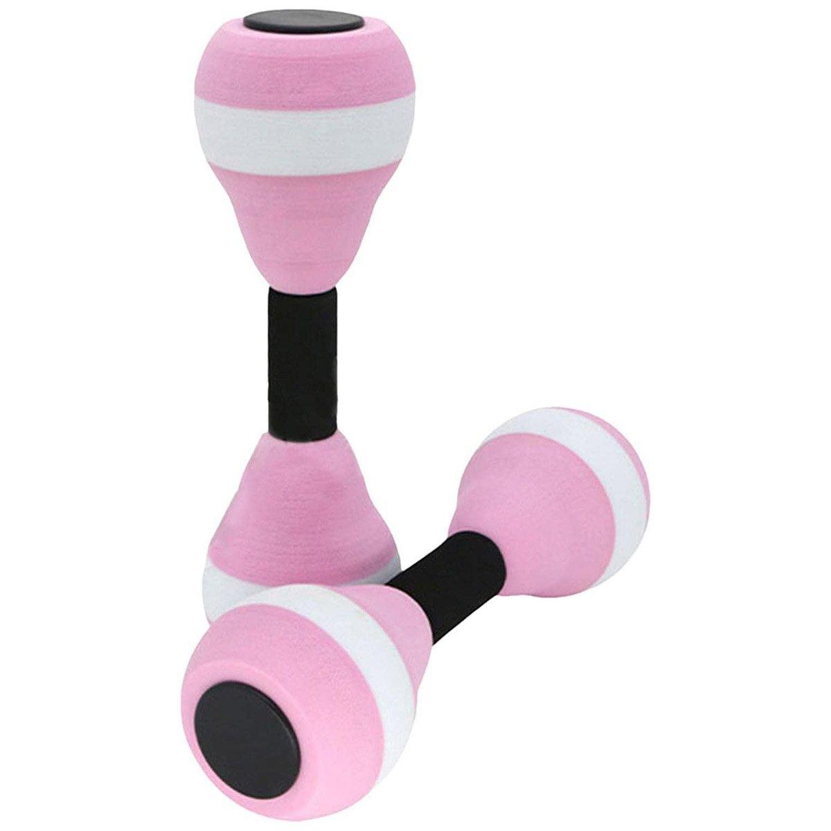 Kids Swimming Buoyancy Dumbbells, Set of 2 - Pink