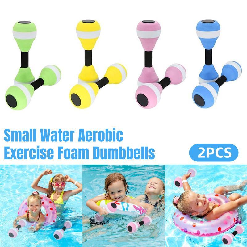 Kids Swimming Buoyancy Dumbbells, Set of 2 - Yellow - view 2