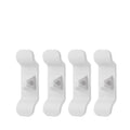 Kitchen Appliance Cord Organiser Wrap Holder, Adhesive Cable Winder - White, Pack of 4