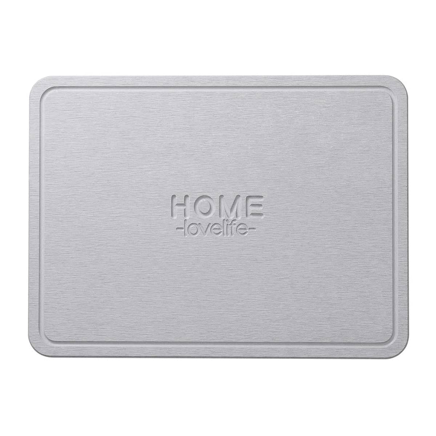 Kitchen Countertop Drain Mat for Sink, Quick Dry Waterproof Dish Drying Mat - Grey
