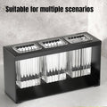 Kitchen Countertop Utensil Drain Rack, 3 Compartments - Grey - view 5
