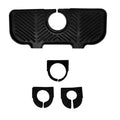 Kitchen Faucet Storage Rack Soap and Sponge Caddy Sink Organiser - Black