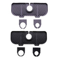 Kitchen Faucet Storage Rack Soap and Sponge Caddy Sink Organiser - Black - view 3