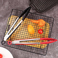 Kitchen Food Tongs, 5 Pack - 27 cm, Silicone and Stainless Steel - view 4