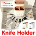 Kitchen Knife Holder and Utensil Organiser for Chef Knives - Beige - view 2