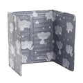 Kitchen Oil Splash Guard, Folding Aluminium Screen - Grey Rabbit