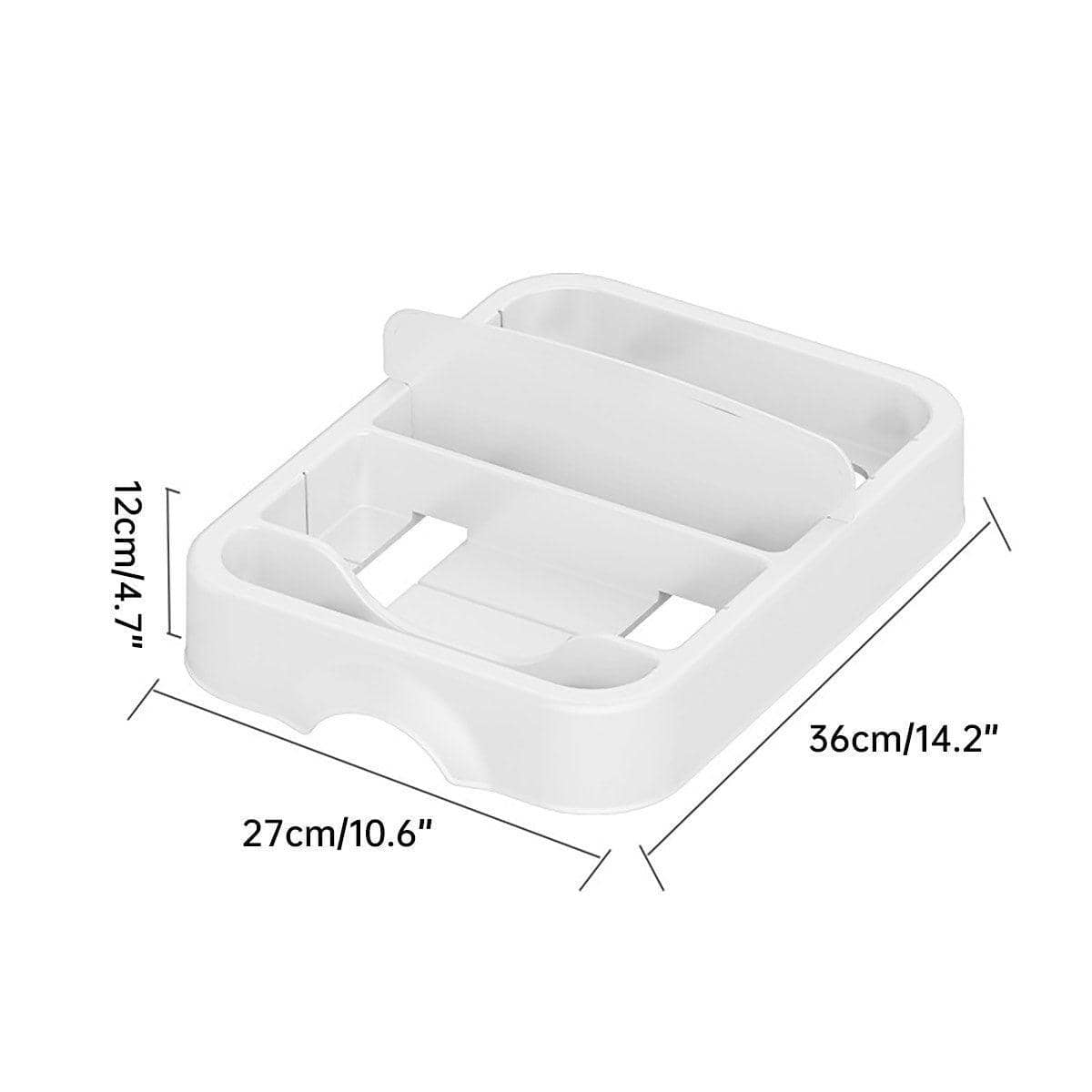 Kitchen Storage Organiser with Adjustable Dividers for Lids and Cutlery - view 3